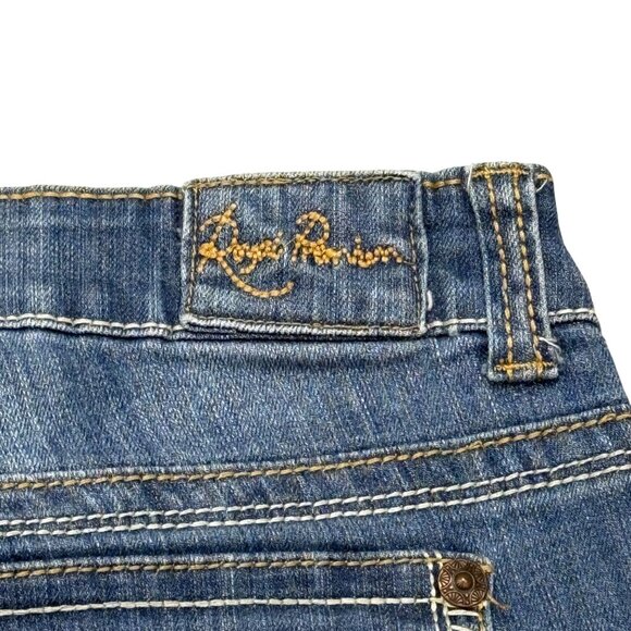 Royal Premium Womens Blue Jeans‎ Size 6 With Embroidered Pockets - Picture 5 of 14